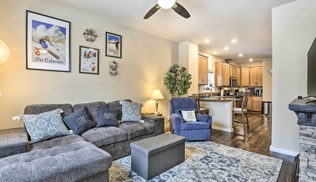 Gypsum Home w/Patio: Between Glenwood & Vail