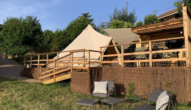 Hébergement Nature Tout Confort Avec vue sur la Vallée de la Dordogne