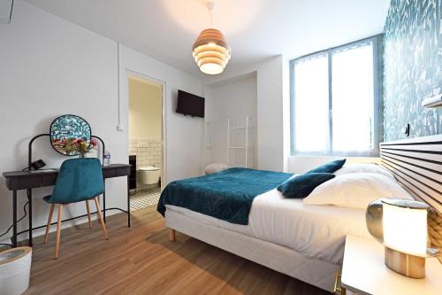 Hôtel le Terminus et son restaurant Côte à Côte - Chambres rénovées