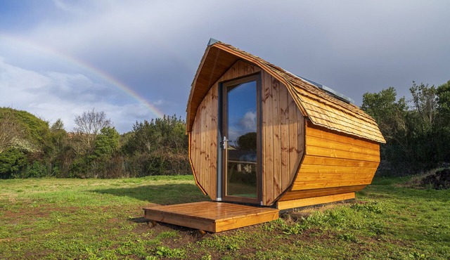 Hébergement Insolite Tonneau Observatoire " Nuit Étoilée" Dans un Petit Paradis