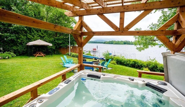 Hôtel à la maison - Chalet Ô Camp Même, spa et lac