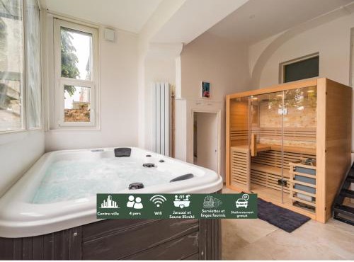 Hôtel Lefort - La Suite Impériale - Jaccuzi Sauna illimité - jardin