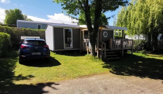 H155 - Mobilhome Cosy 2 bedrooms 4 persons near swimming pool Camping 5* France