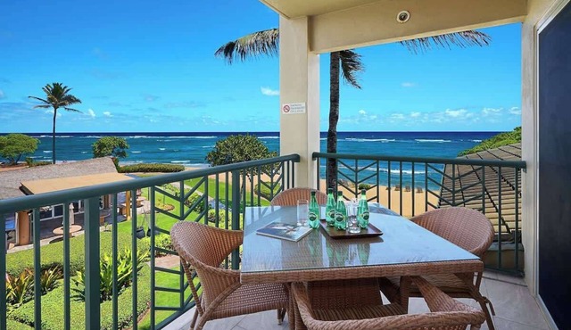 H302 - Stunning Ocean View Corner Suite at The Waipouli Beach Resort - Sleeps 4
