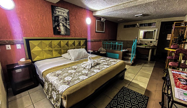 Habitación con jacuzzi Hotel Boutique Azul Turquesa