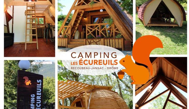 Habitat Créateur - Hébergements insolites au camping municipal "Les Ecureuils"
