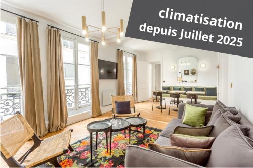 Habitat Parisien - 2BR-2BA - Marais - Centre Pompidou