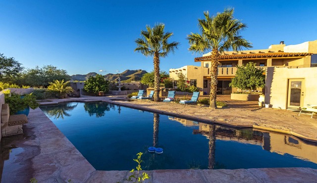 Hacienda near Ritz Carlton 360 views on 5 ac, all bdrms ensuite bathrms