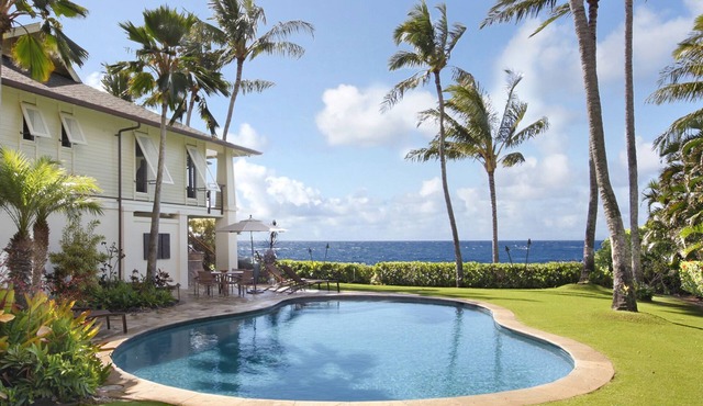 Hale A Kai By Parrish Kauai: spectacular oceanfront views with private pool & AC