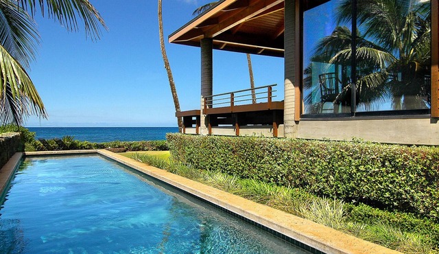 Hale Makai By Parrish Kauai- oceanfront with pool and AC, honeymoon haven at Hal