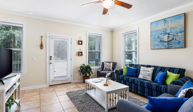 Half a mile from the beach! Perfect spot for your next beach vacation!