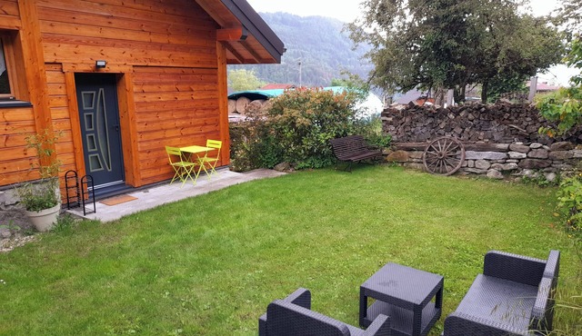 Half-chalet in the mountains