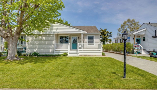Half-Mi to Beach: Cape May Getaway w/Deck & Yard!