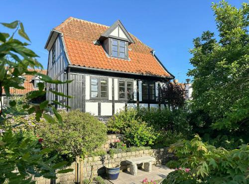 Half-Timbered House With Harbor View In Ebeltoft