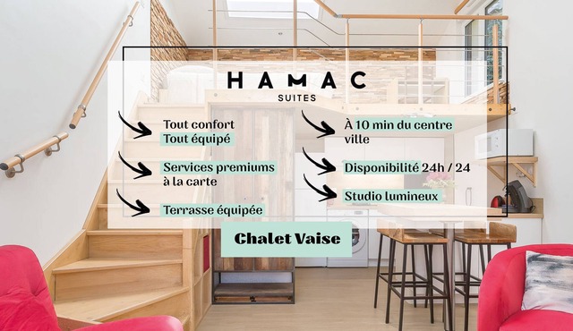 Hamac Suites-Le Chalet studio avec terrasse Vaise