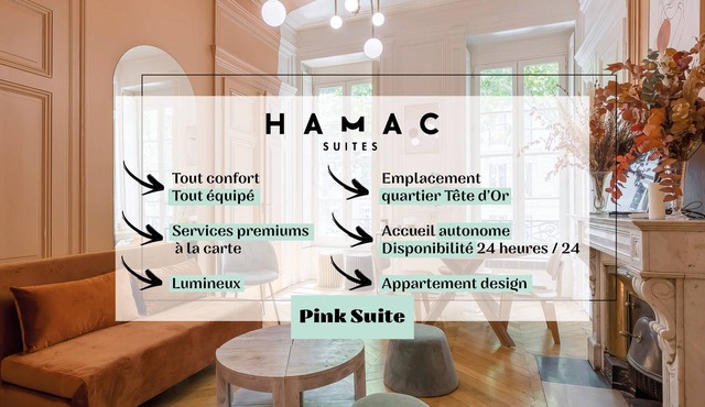 Hamac Suites - Pink Suite - Idéal couple