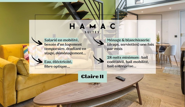 Hamac Suites - suite Claire II Vaise - 6 people