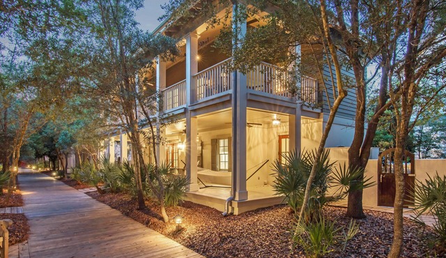 Hammock Cottage – Sophisticated Rosemary Beach Getaway Steps to Shops &Dining