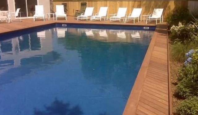 Hamptons Designer Beach Home, Large Pool, 1 Block From Private Ocean Beach