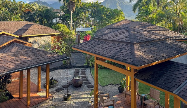 Hanalei Bay View Retreat - An Artistic home overlooking Hanalei Bay