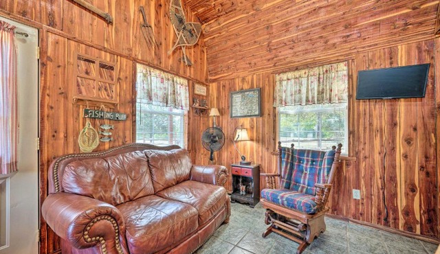 Hand-Built Black Fork Cabin 2 with Fire Pit!