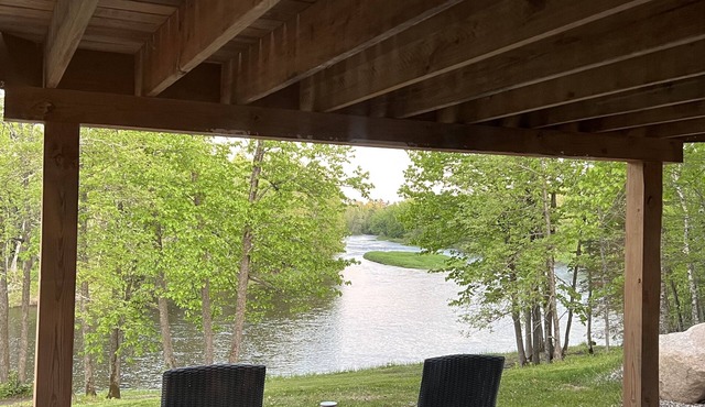 Hand Hewn Cedar Log Home on Bigfork River in Itasca County - Effie & Bigfork MN