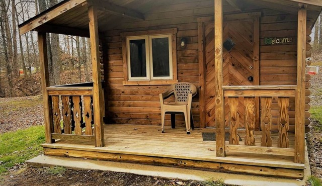 "Hank" Camping Cabin #1 | Pet Friendly