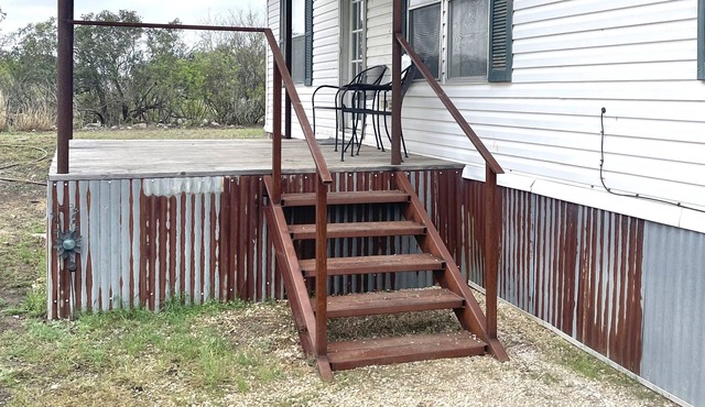 Hank’s Hideaway located 10 miles from Concan and Uvalde Texas.