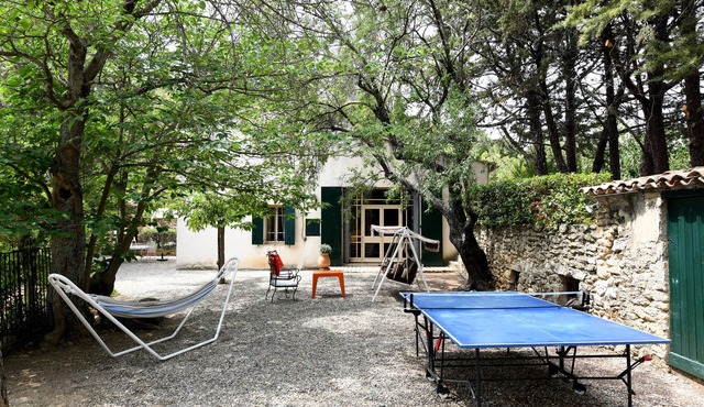 happiness and quietness in an old farm in provence