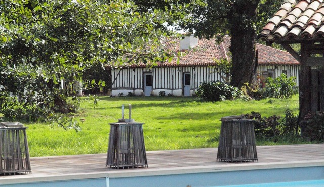 Happiness! Comfortable with jaccuzi surrounded by nature