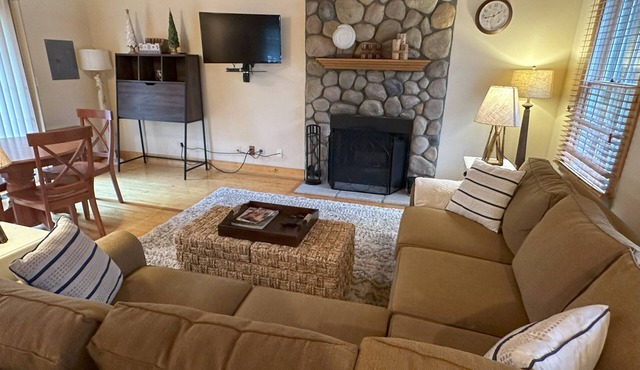 Harbor Haven: Snowy Beach Walks and Cozy Fires this Winter