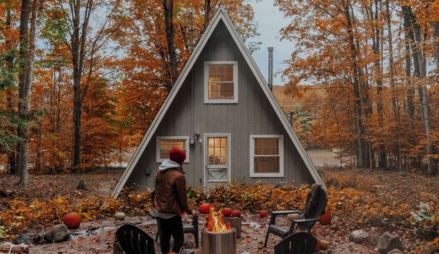 Harbor Springs A-frame 5 min from town!