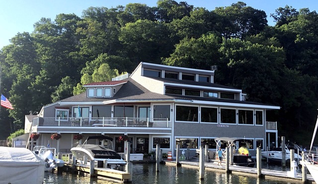 Harbor View Lofts #2 Is Overlooking Lake Macatawa And Eldean Shipyard
