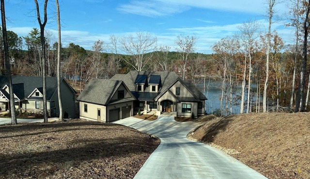 Harborside Retreat on Lake KeoweenStunning newly constructed home on Lake Keowee