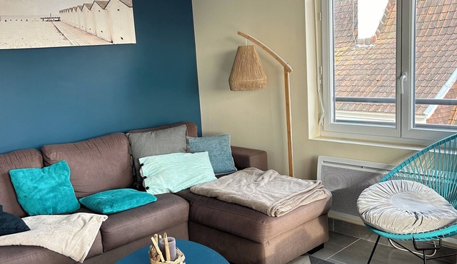 Hardelot-Plage: 2-bedroom apartment 150m from the beach and town center