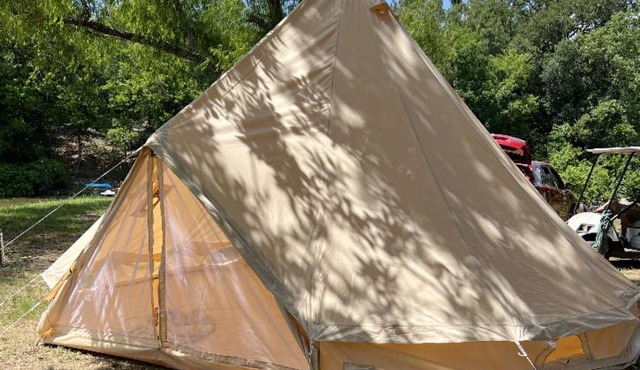Harmon Creek Marina and Campground Glamping Tent