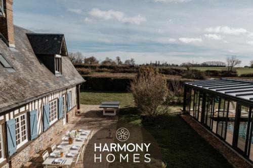 Harmony Homes La Chapelle-Hareng - Indoor Pool Sauna & Spa