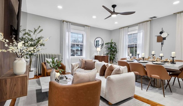 Harvard Sq 4BR Loft with Free Parking & Charm