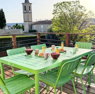 Haut de maison Déco années 80-90 Terrasse Clim