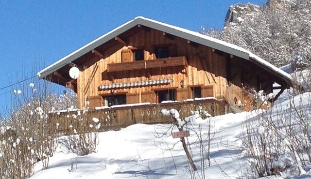 Haute-Savoie, Bernex, France Ski Chalet. Cosy mountain retreat. Ski in and out.