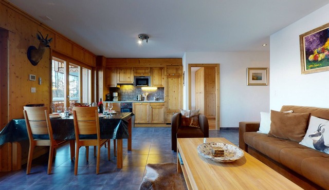 Hauts de Veysonnaz HV1 011 - SAUNA apartment 4 per