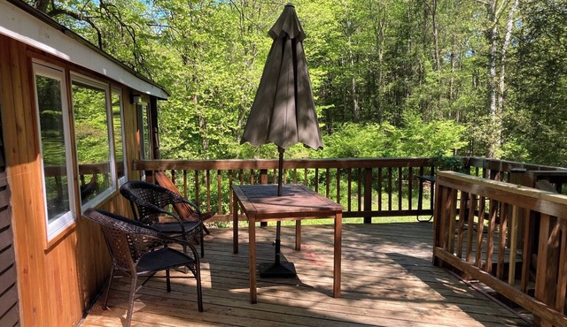 Have a quiet weekend retreat at my recently renovated riverside bungalow