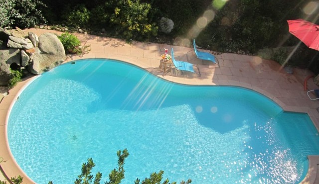Haven of peace Apartment 2 adults 2 children air-conditioned 60 m2 swimming pool