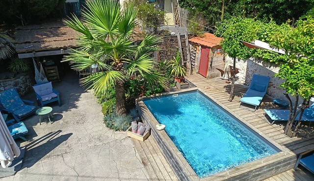 Haven of peace located 150m from Antibes' white sandy beaches- Private swimming pool