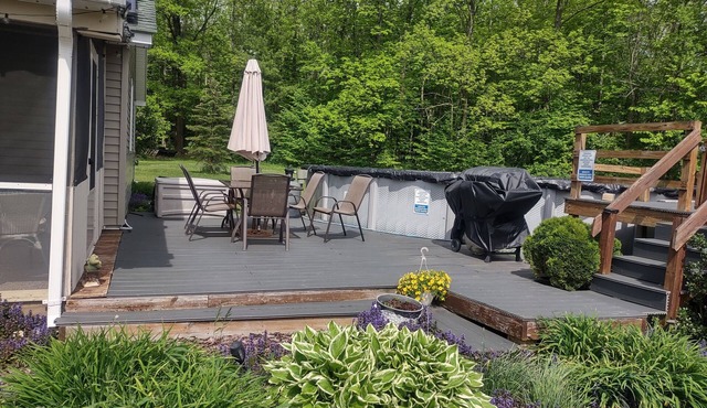 Haven Woods, quiet country home, 36 acres of comfort and solitude