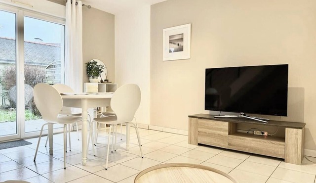 Havre de paix ensoleillé à Ploemeur – Jardin