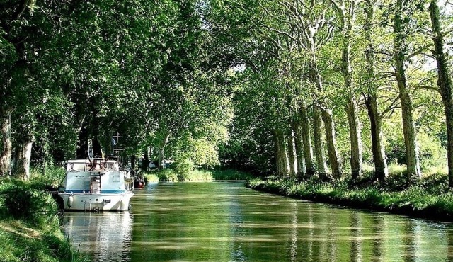 Havre de paix vue directe sur le canal du midi panorama exceptionnel