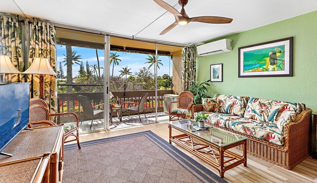 Hawaiian style 1bd near beaches and golf