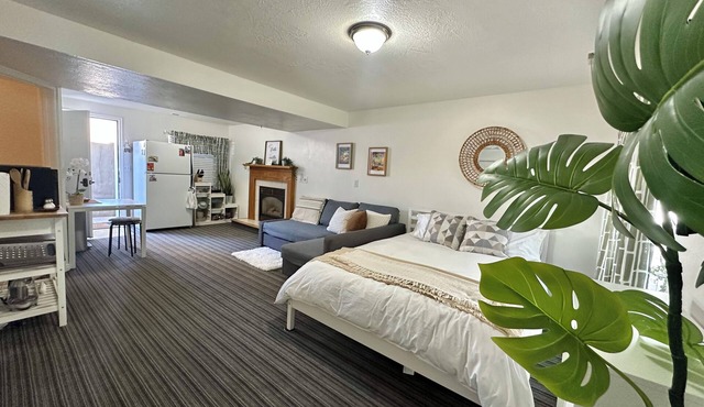 Hawaiian Sunshine 1-bedroom house in welcoming Provo with AC, WiFi