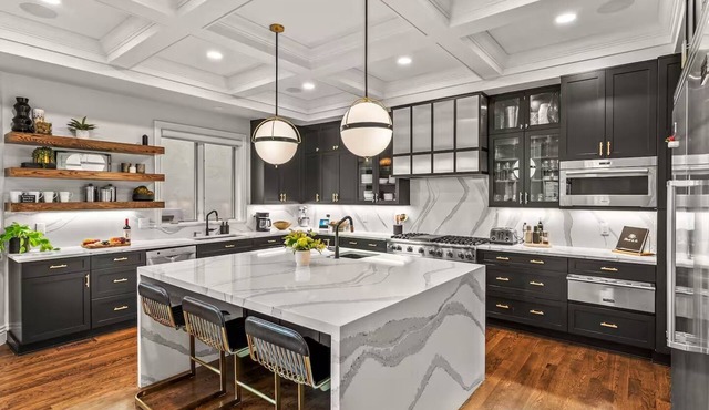 Heart of Cherry Creek Modern Mansion Rooftop